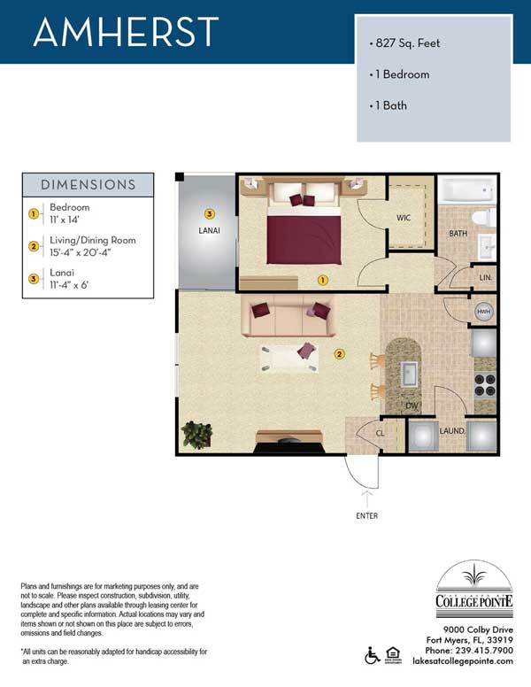 The Lakes at College Pointe  Floor Plans