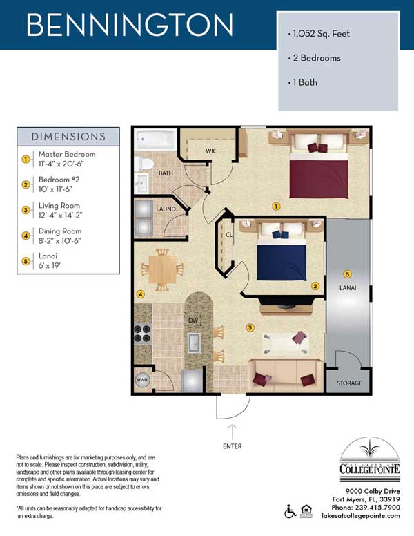 The Lakes at College Pointe  Floor Plans