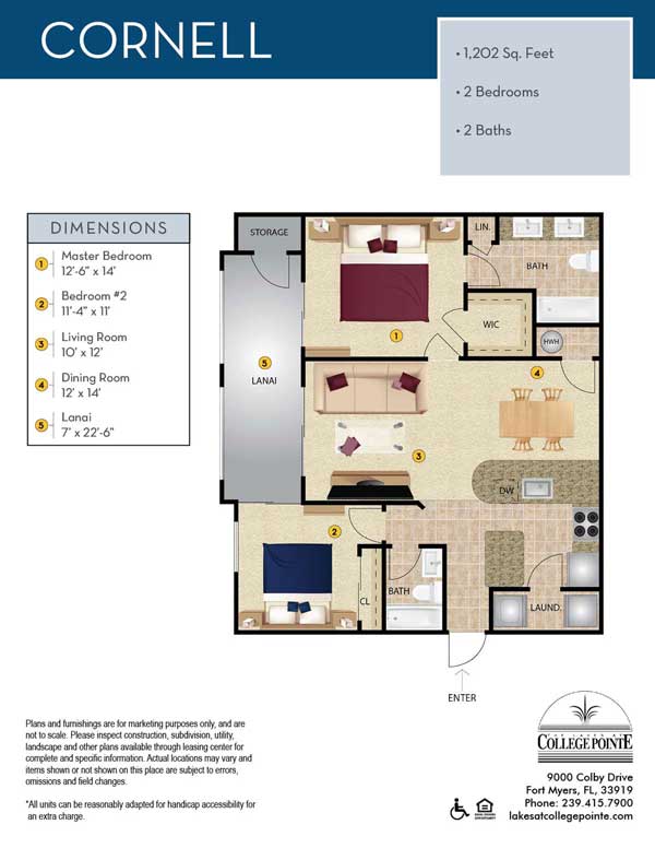 The Lakes at College Pointe  Floor Plans